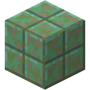 Weathered Cut Copper — representative authorized Minecraft asset