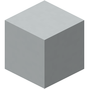 White Concrete — representative authorized Minecraft asset
