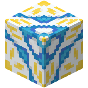 White Glazed Terracotta — representative authorized Minecraft asset