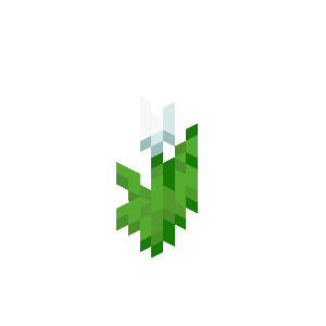 White Tulip — representative authorized Minecraft asset