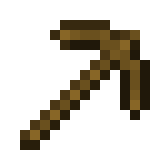 Wooden Pickaxe — representative authorized Minecraft asset