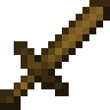 Wooden Sword — representative authorized Minecraft asset