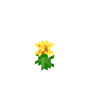 Dandelion — representative authorized Minecraft asset