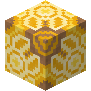 Yellow Glazed Terracotta — representative authorized Minecraft asset