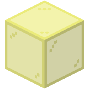 Yellow Stained Glass — representative authorized Minecraft asset